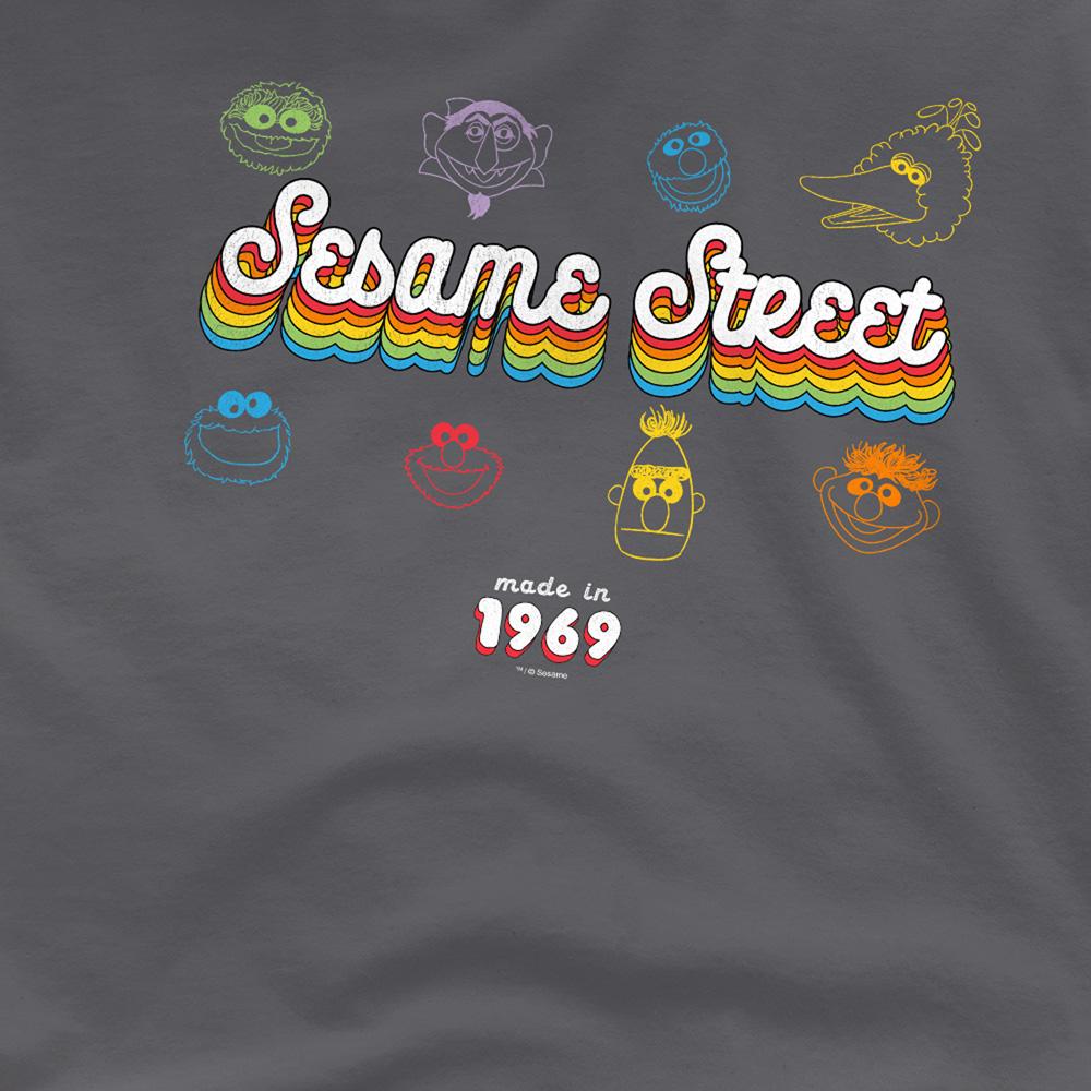 Sesame Street Unisex Adult Made In 1969 T-Shirt