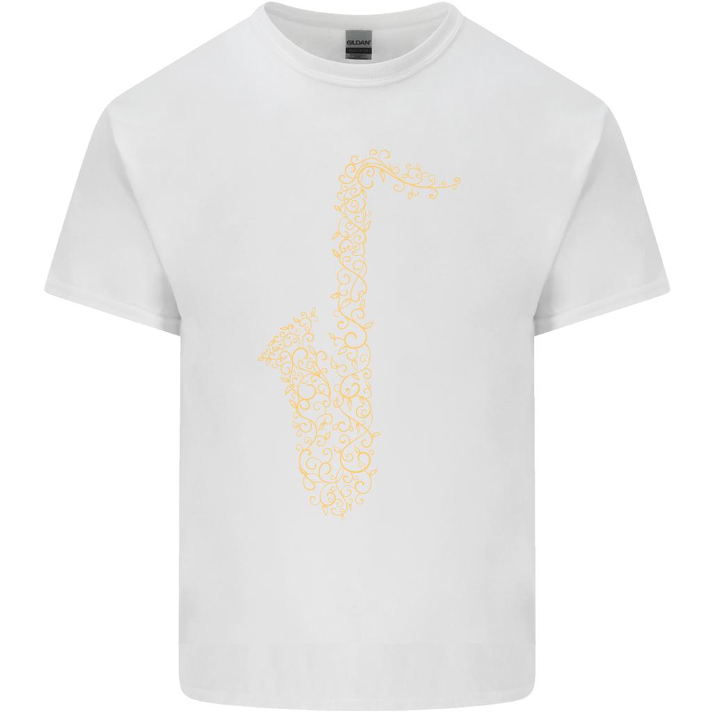 A Saxophone Musical InstruUnisexts Brass Band Unisexs Light Cotton TShirt