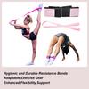 Resistance Bands Gymnastics Stretchy Adjustable Support Equipment Flexible Pilates Stretch Band For Family Friend Jumps Yoga