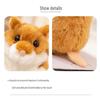 Standing Cute Hamster & Rabbit Plush Toy Backpack Pendant