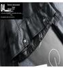 2023 Haining Spring & Autumn Women's Slim Fit PU Leather Motorcycle Jacket with Turn-Down Collar