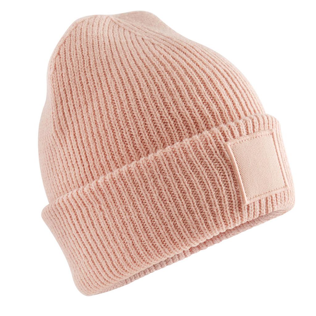 Beechfield Childrens/Kids Tonal Patch Beanie