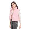Solid Stand Collar Short Autumn Winter Jacket Coat Parka Vest Women M-XL