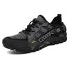 Fashion Men's Shoes 2024 New Breathable Mesh Outdoor Non-slip Light Walking Casual Trekking Sneakers Beach Wading Shoes Unisex Women