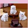 Creative Small Dog Figurines Resin Miniature Blind Box Home And Car Decor