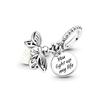 Pandora Luminous Firefly Pendant 925 Silver Pendant Women's Silver 799352C01