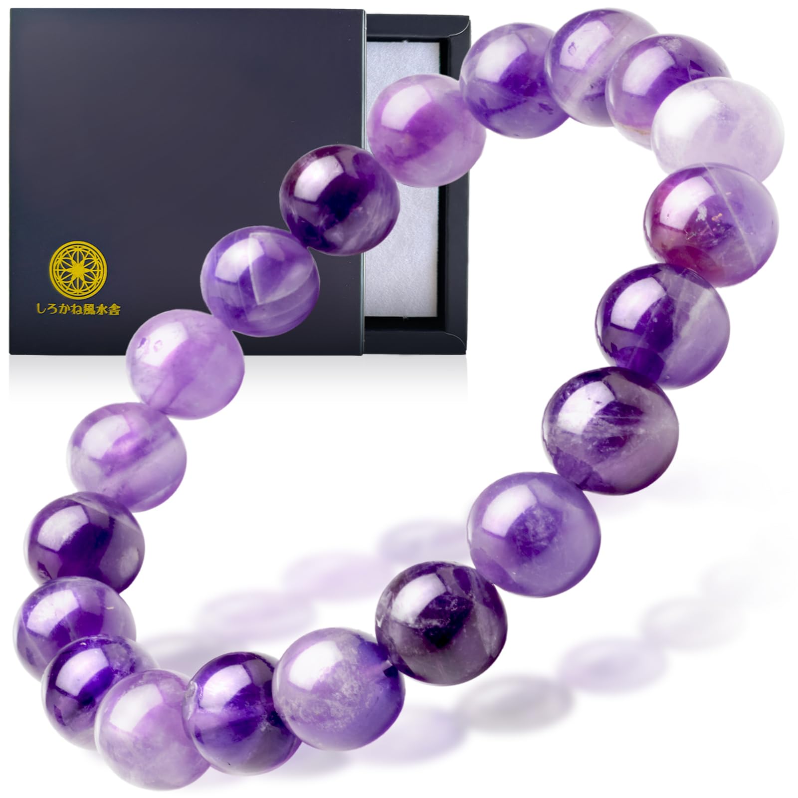 

Feng Supervised by Satoshi Sanrin Power Stone Natural Stone Tiger Eye Amethyst Lapis Lazuli 8mm 10mm 2 sizes to choose from Money work love аметист