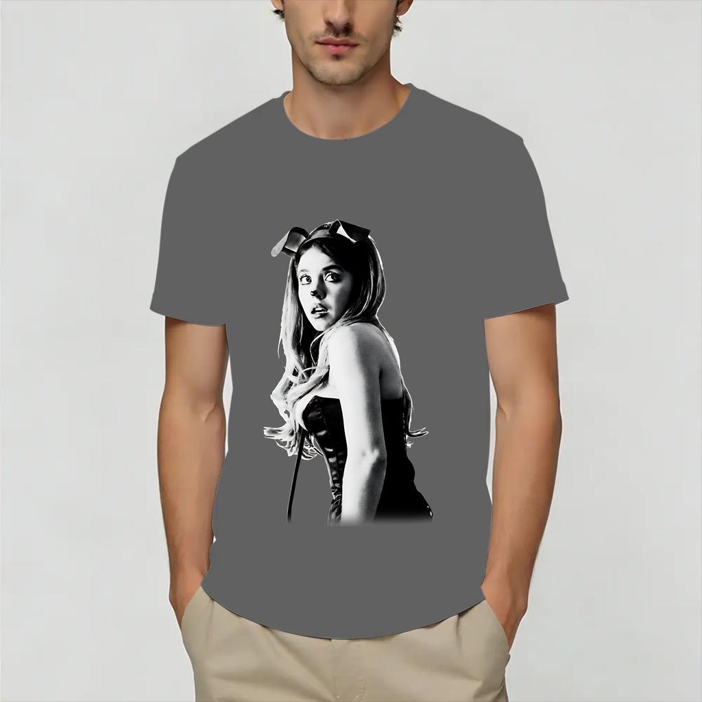 Unisexs Sydney Sweeneys T Shirt Cotton Tops Funny Short Sleeve Round Collar Tee Shirt 6xl Tshirts