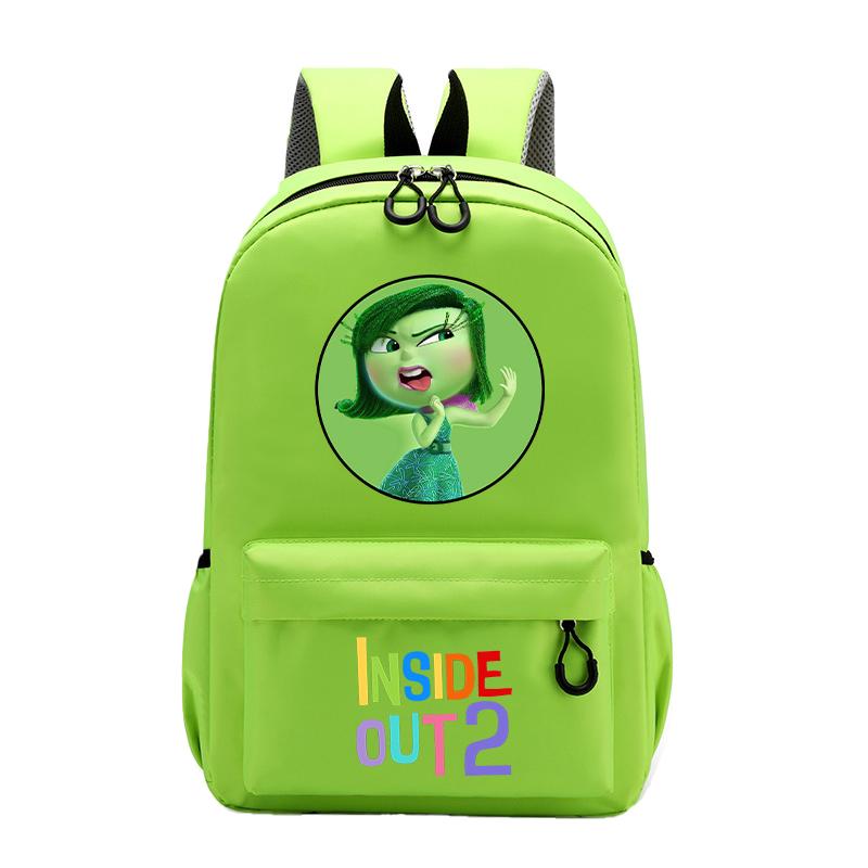 Inside Out 2 Vreugde Verdriet Rugzak Jongens Meisjes Kind Cartoon Anime Rugzak Schattige Student Schooltas Canvas Tas Kinderen Cadeaus