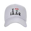 Unisex Iraq Flag Outfits Baseball Cap Dad Hat Classic Golf Wear Adjustable