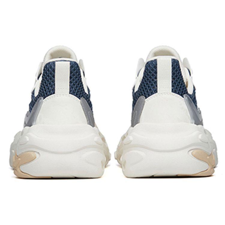 Anta Breakthrough Comfortable Breathable Low-Top Sports Casual Shoes Men Sneakers Blue White Silver 112228861-3