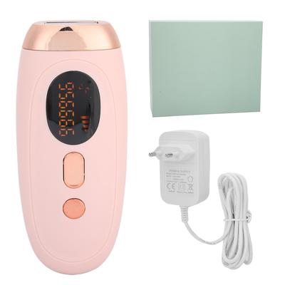 500 000 Flashs Épilateur Permanent Indolore Utilisation Corps Entier Épilateur Maison Rose 100-240VEU