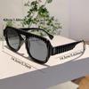 Retro Pilot Black Sunglasses New In Women's Decor Shades Ins Trendy Fashion Brand Design Sun Glasses for Travelling