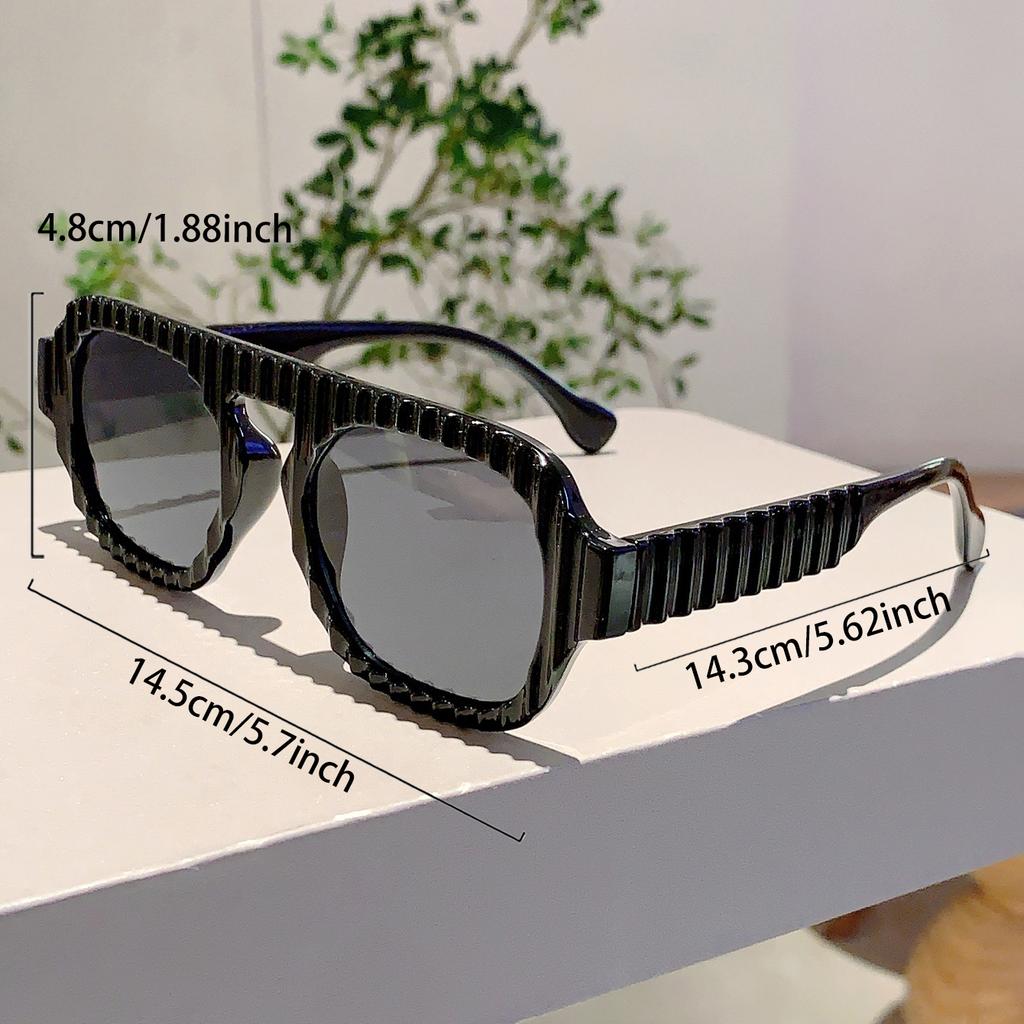 Retro Pilot Black Sunglasses New In Women's Decor Shades Ins Trendy Fashion Brand Design Sun Glasses for Travelling