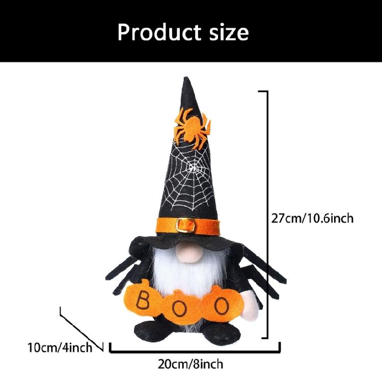 Halloween Sitzende Wichtel Puppe Elf Zwerg Stoffwichtel Halloween Plüschwichtel Puppe Schwedische Wichtel Skandinavische Tomte Puppe