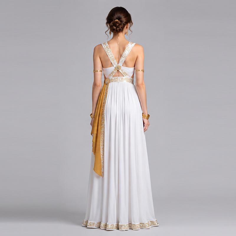 Halloween medieval vintage dress cos costume European stage costume cosplay costume