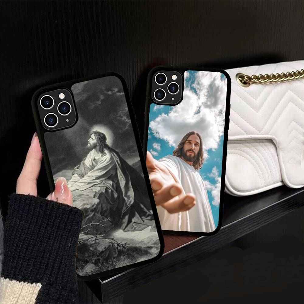 Son Of God Jesus Phone Case For IPhone 11 12 13 14 15 16 17 Pro Max Plus PC+TPU Shockproof Shell