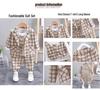 Boys' Spring-Autumn Dress Suit: Three-Piece Outfit for Ages 0-5 Years