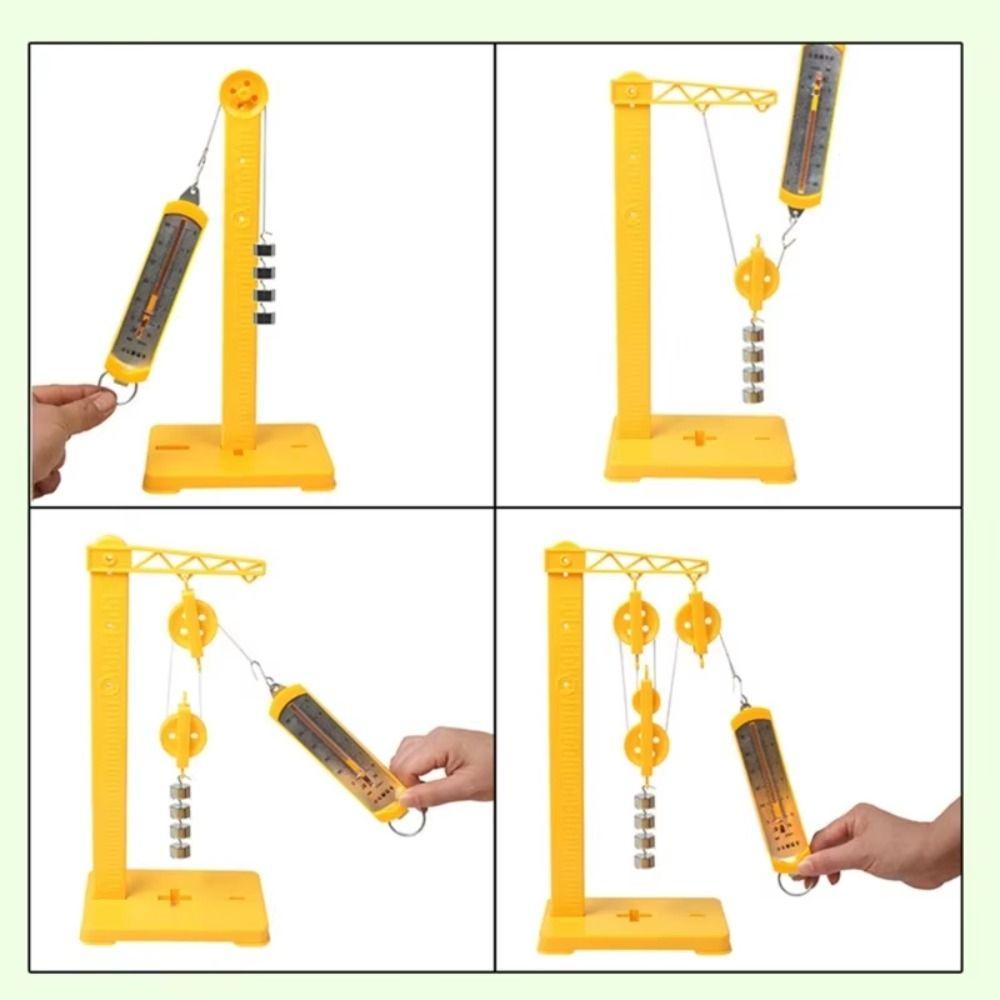 Self-made DIY Physics Experiment Kit Manual Force Gauge  Science Project for Kids