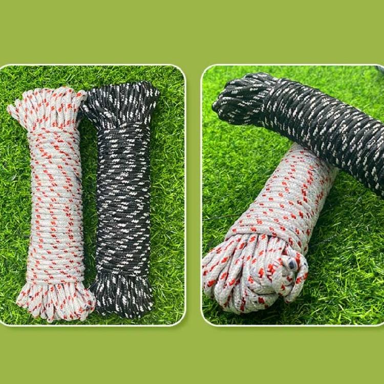 Multifunctional Double Color Option Nylon Clothesline Heavy Duty Antislip DesignTent Rope For Camping Wind Protections