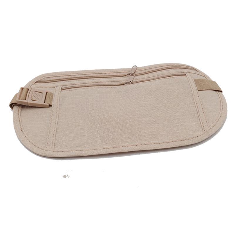 

Скрытая поясная сумка против краж для путешествий и спорта - Унисекс держатель для паспорта и кошелька с логотипом на заказ