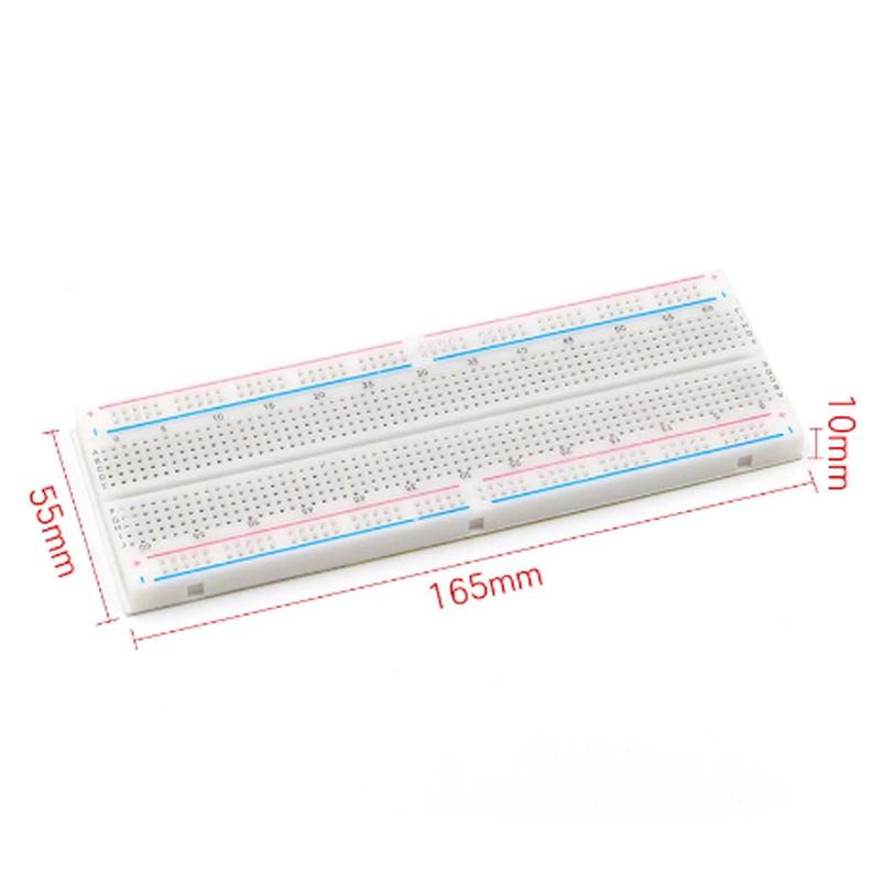 

1 шт. Макетна 830-точкова безпаяна PCB Bread Board MB-102 MB102 Test Develop DIY 1pc
