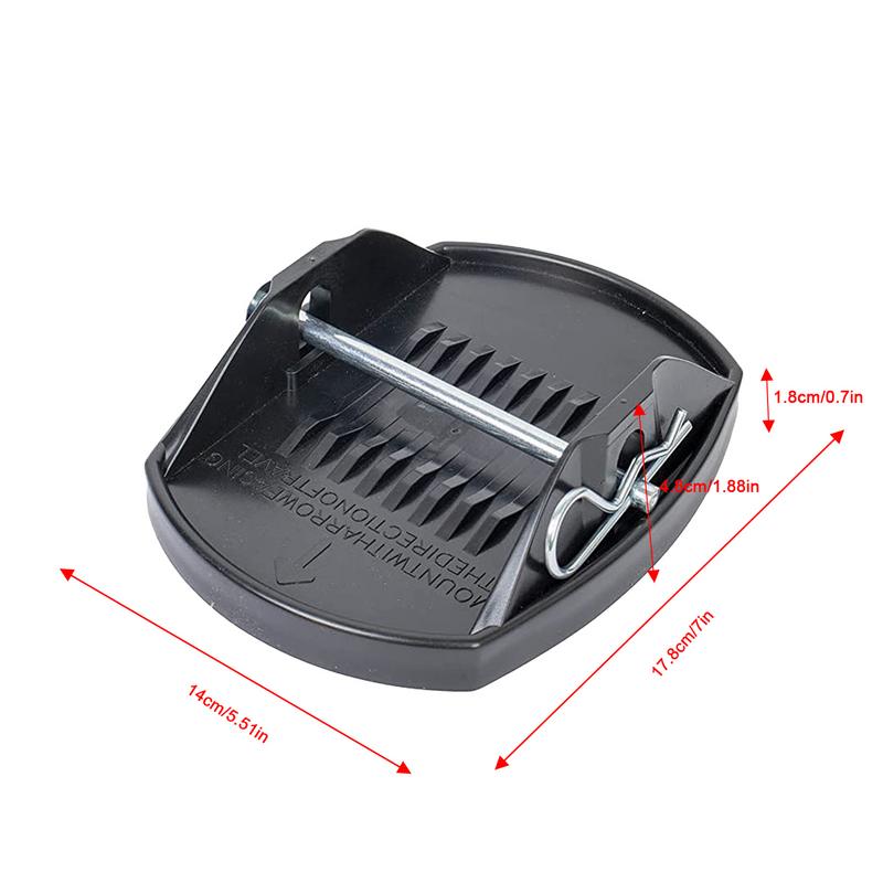 Wohnmobil-Stützfuß Dauerhaft befestigte Stützfüße 4 Stück Unterlegkeile Anhänger Nivellierung Flex-Pad mit dauerhaft befestigten Stützfüßen