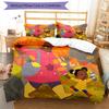 3pcs Jojo And Gran Gran Bedding Set Duvet Cover Closure Includes 1 Duvet Cover & 2 Pillowcases, Soft and Comfortable for All Seasons.