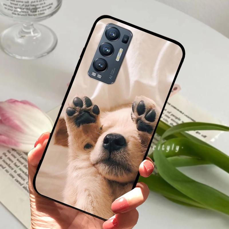 Pro pouzdro OPPO Find X3 Neo Cool zvířata Měkký silikonový zadní kryt Pro pouzdra na telefon OPPO Find X3 Neo 5G X 3 Lite X3lite X3Neo CPH2207