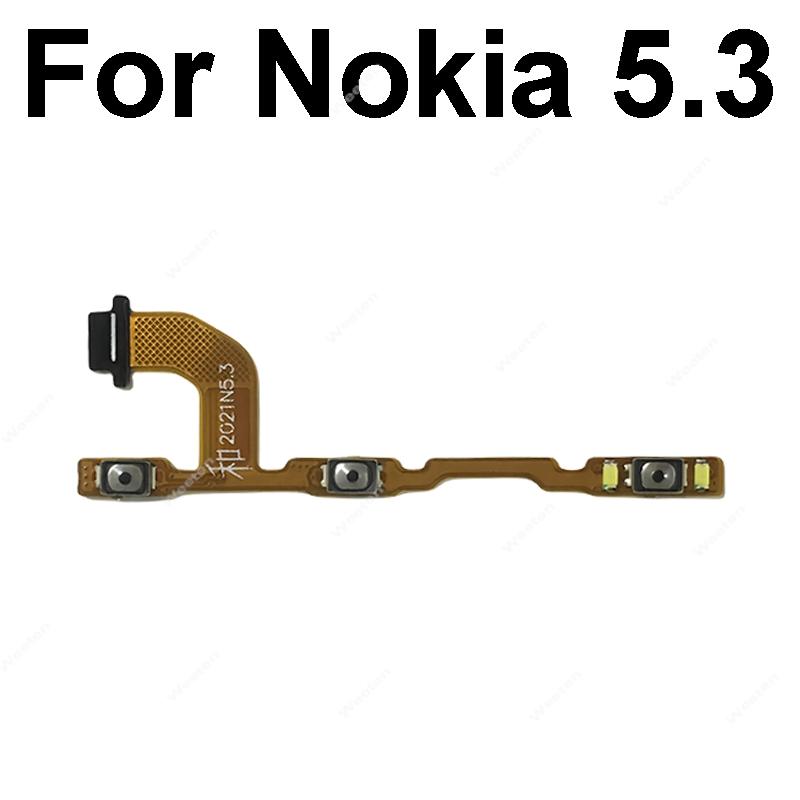 Per Nokia 2.2 3.2 4.2 6.2 7.2 1.3 2.3 5.3 8.3 1.4 2.4 3.4 5.4 Tasto Laterale Volume Accensione Cavo Flessibile