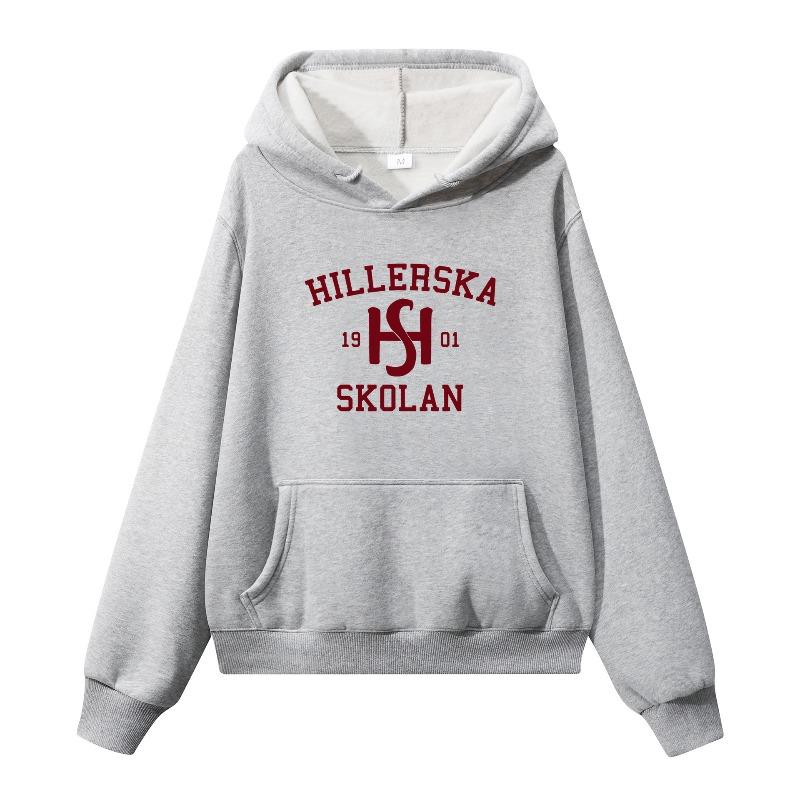 Young Royals Hillerska Skolan Hoodie Autumn Vintage Unisex Pullover Men Vintage Graphic Hoody Tops Oversize Clothing