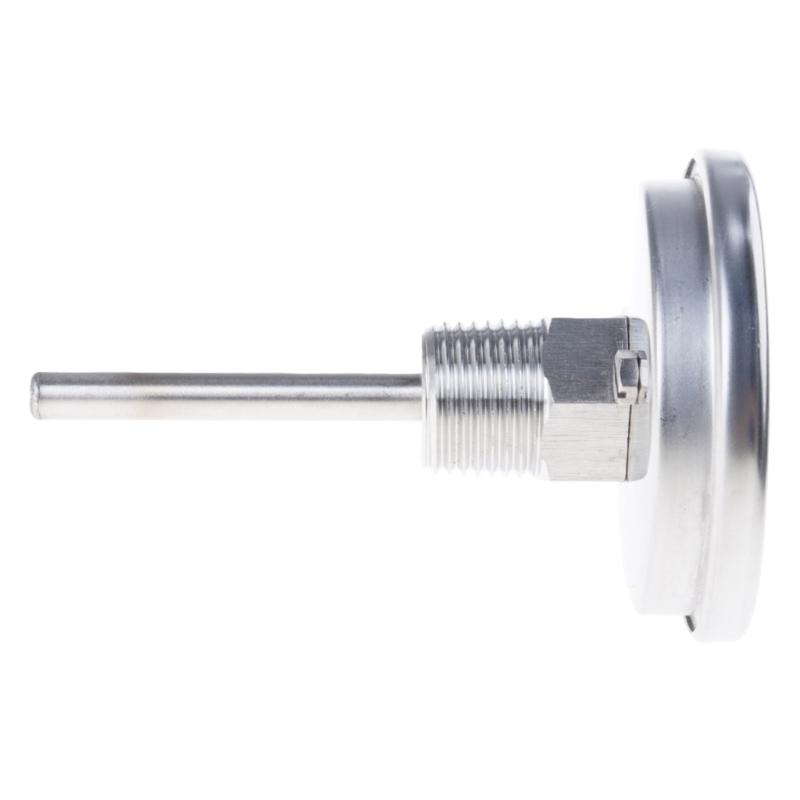 Celsius Roast Duck Roast Chicken Oven Bimetal Thermometer Oven Thermometer Water Distilling Temperature Gauge 1/2'' NPT