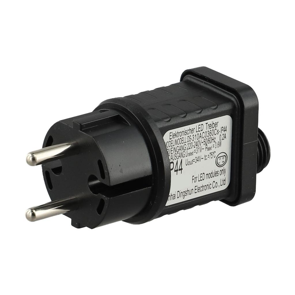 31V LED Netzteilstecker EU 8 Modi Lichterketten Netzteil Adapter Funktion IP44 Für LED Ausrüstung Dekoration