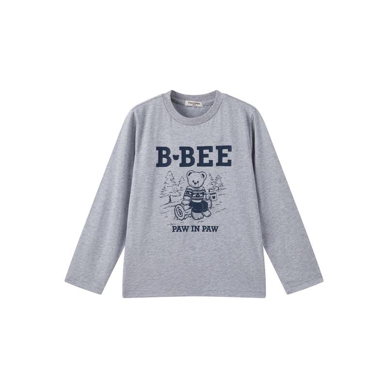 PawinPaw Kids  Cartoon Bear Long Sleeve T-Shirt S