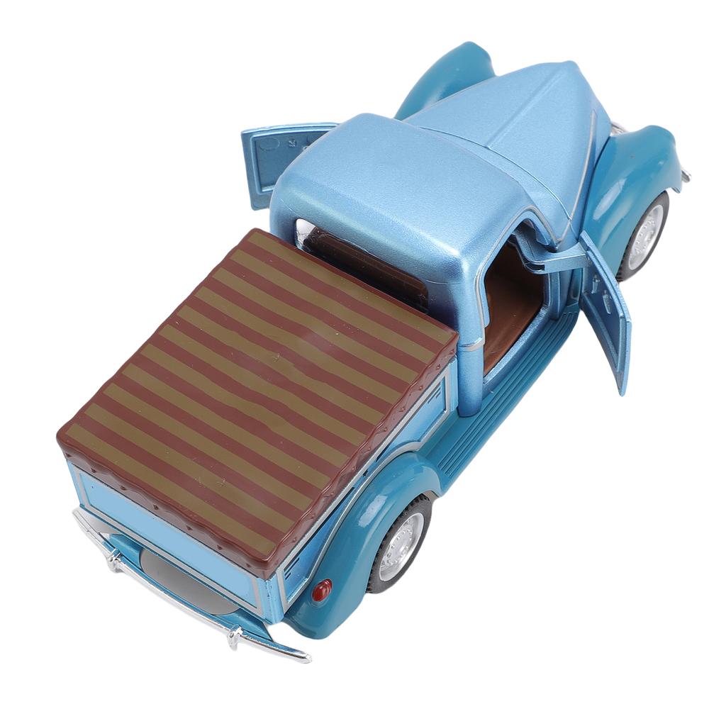 1:32 Scale Alloy Pickup Truck Model Car Meticulous Vintage Classic Truck Figurine Toy for Home Kids Collection