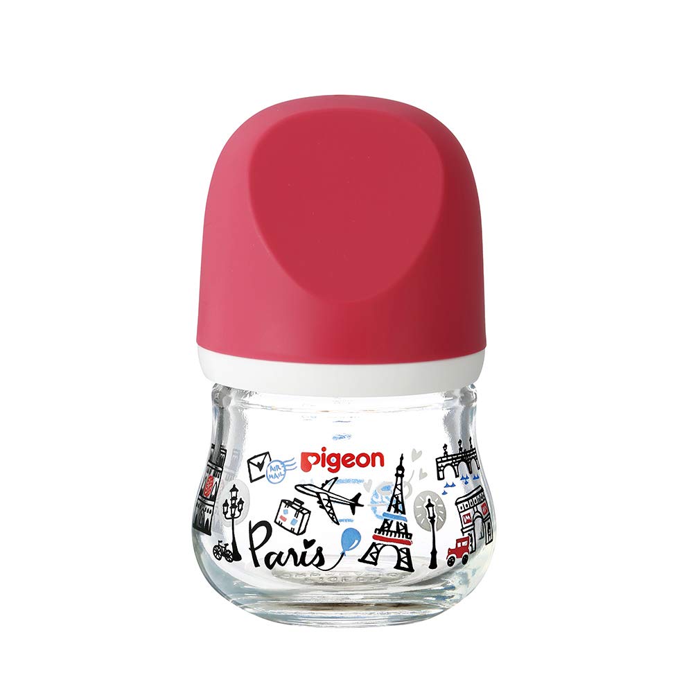 

glass Pigeon Breastfeeding Baby Bottle my Precious Paris 0 [Heat-resistant 80ml] months~