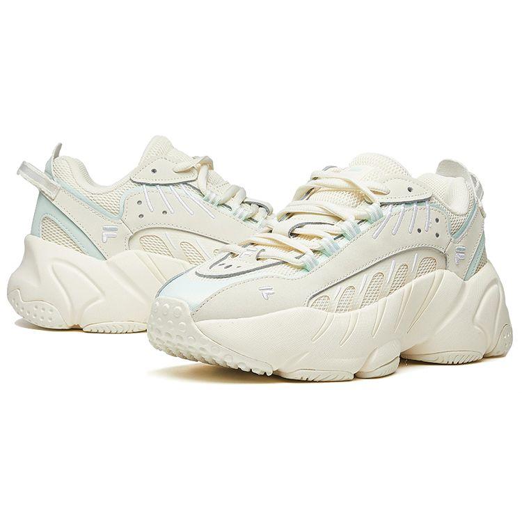 FILA ADE Fabric Retro Fashion Low-Top Dad Sneakers Women sneakers Light-Green F12W021103FSG