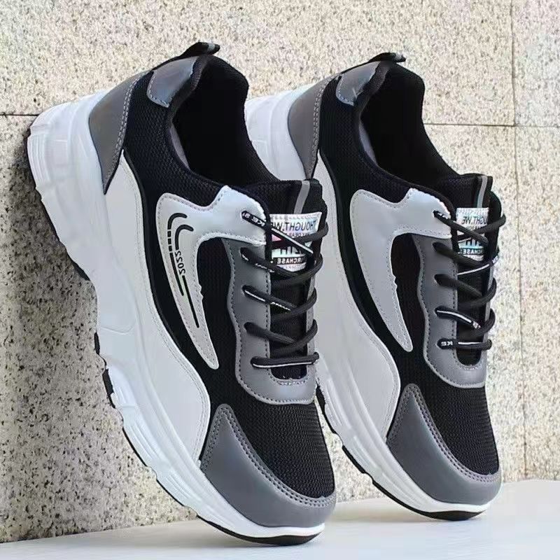 Men's Sports Shoes Summer New Fashion Trend Breathable Mesh Shoes Travel Running Shoes Men's Sports Casual Shoes