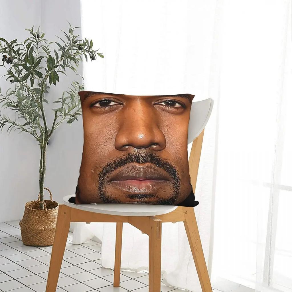 Povlak na polštáře s motivem Kanye Westa a meme, úžasný polyesterový dekorativní povlak na polštář na pohovku 40x40 cm