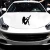 Waterproof Sexy Beauty Self-Adhesive Decor Decal Reflective Vehicle Sticker