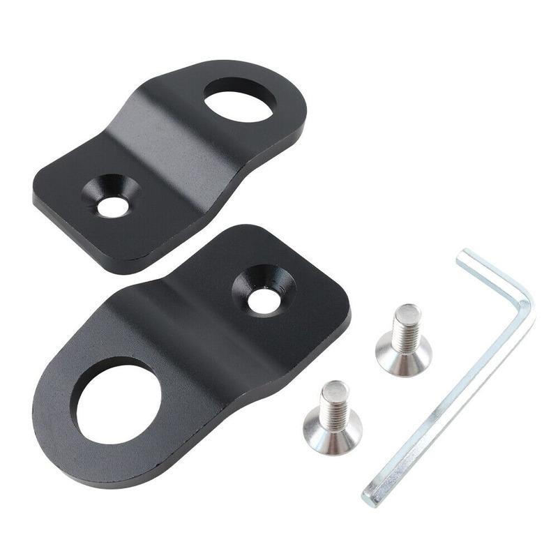 2pcs Aluminum Racing Radiator Stay Mount Bracket for Subaru WRX STI 2008-2016
