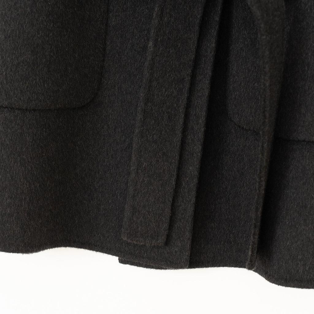 2025 Fall/Winter Women's Cashmere Wool Loose Mid-Length Double-Sided Coat