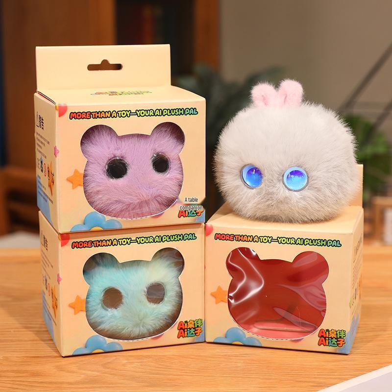 Enhanced AI Elf Rabbit Smart Toy: Soft Touch Electronic Pet Doll for Kids