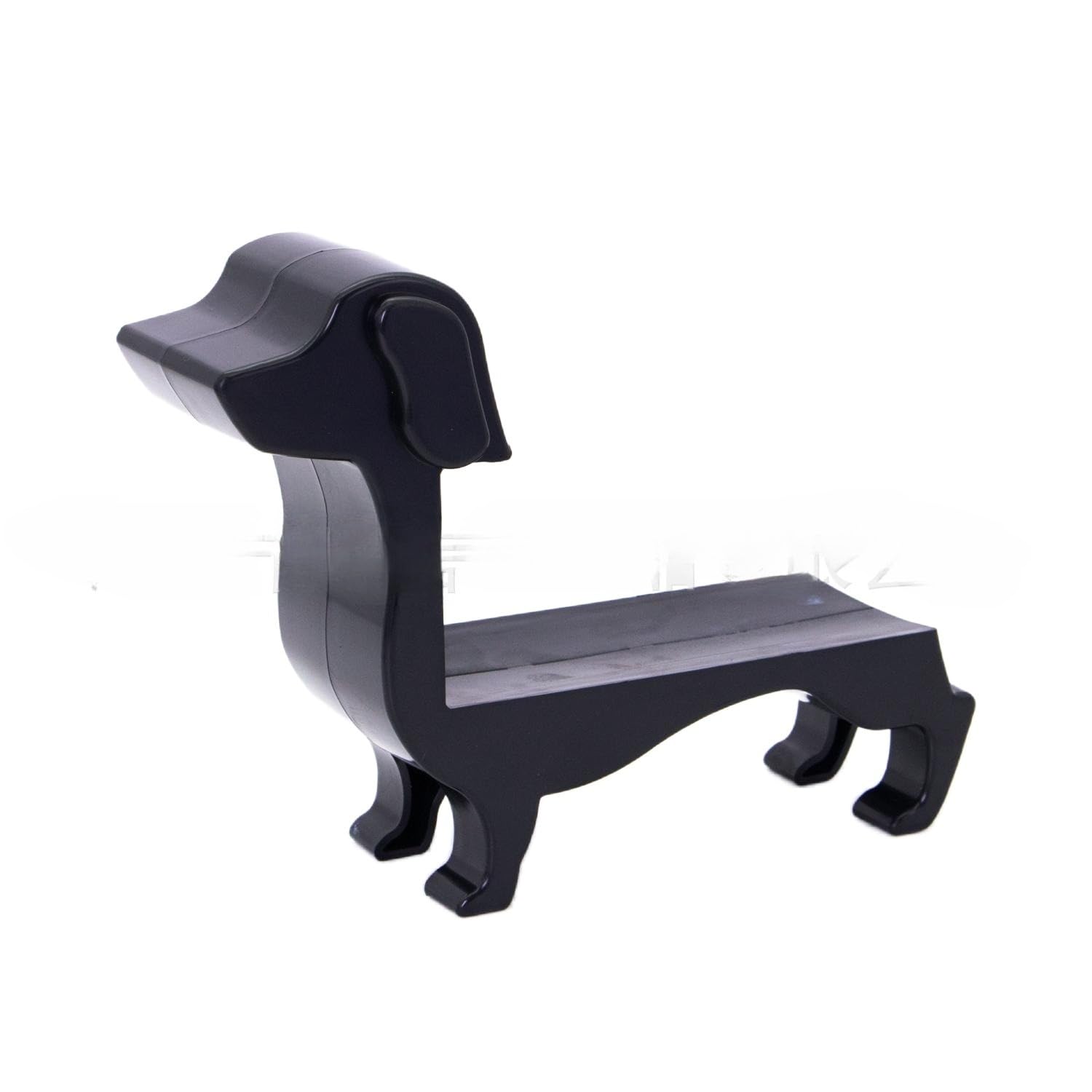 

Dachshund Wine Bottle Holder Plastic Funny Sausage Dog Countertop Wine Rack Display Stand for Home Type A