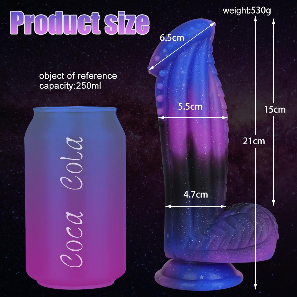 Monster Dildo Tentacle Adult Toy Big Thick Dildos  with Suction Cup for Women Huge Fantasy Dildo with Octopus-Shape Silicone Giant Dildo