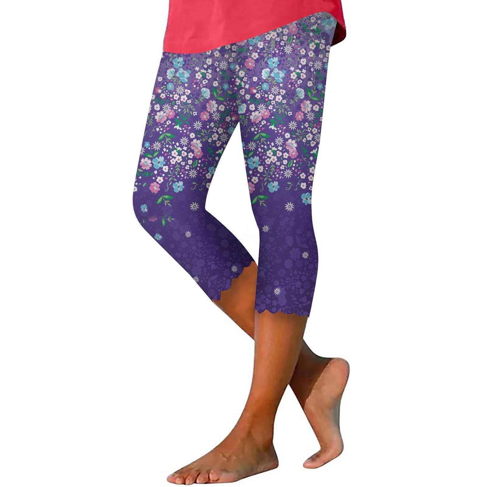 Летние женские леггинсы — фото 11