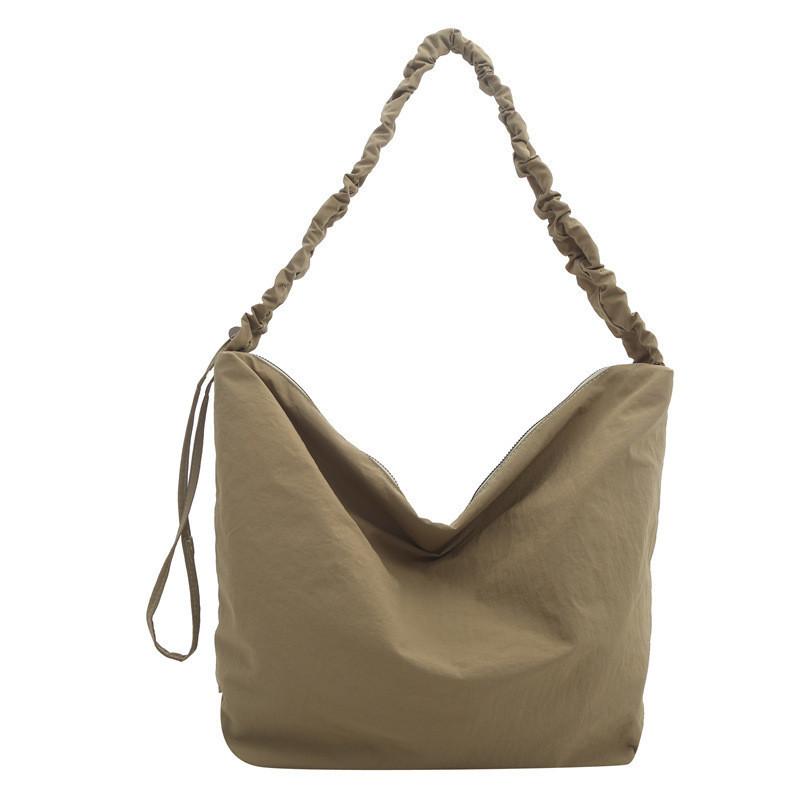 

Модна та універсальна полотняна сумка через плече великої місткості для повсякденного використання зелений