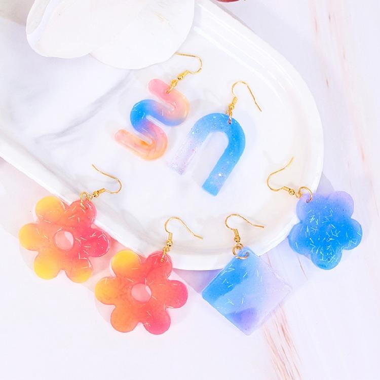 Eye Catching Mold for Unique Earrings and Keychains Handmade Jewelry Accessory
