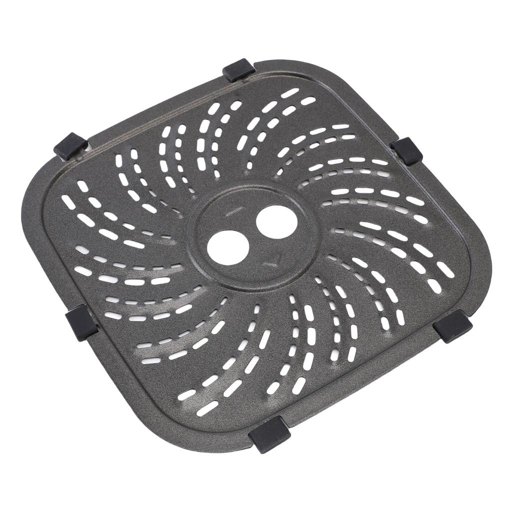 Grillplattenersatz für PowerXL Serie Fritteuse Edelstahl Grillpfanne Tablett Rost Kompatibel mit 6QT und 8QT