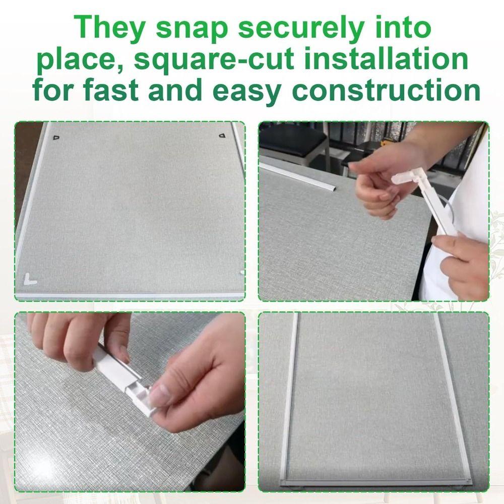 5/16 x 3/4 Inch Plastic Right Angle Corner Bracket Plastic Material L Type Window Screen Frame Corner Piece Right Angle